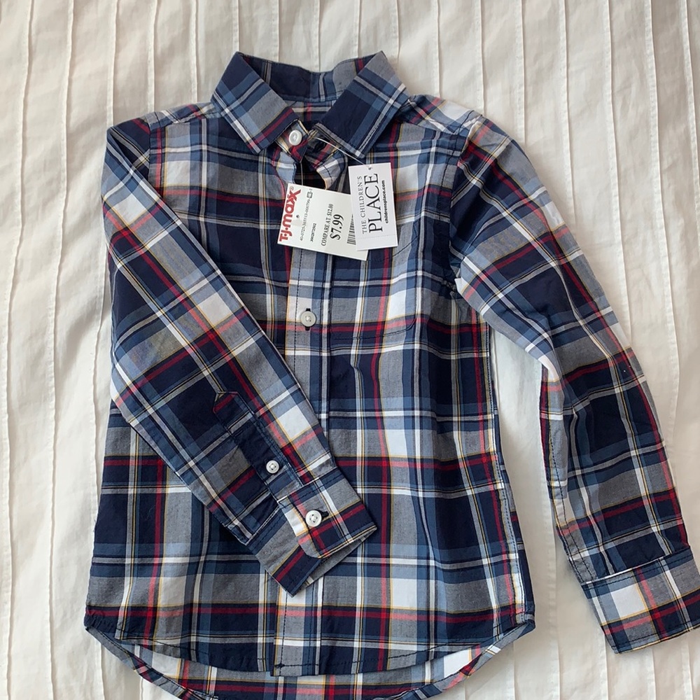 Boys button down
